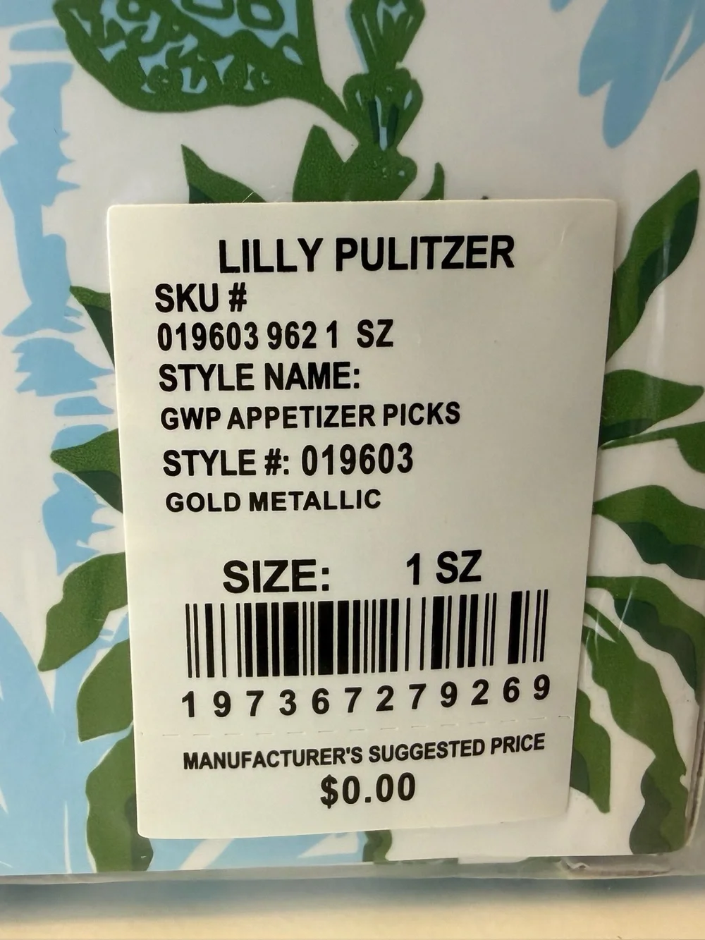 Lilly Pulitzer Appetizer Picks